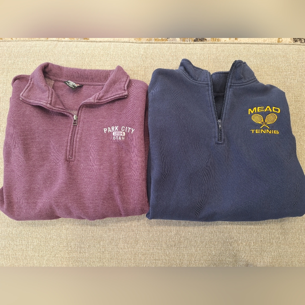 Womens Quarter Zip Sweatshirts